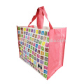 Bolso de compras plegable del ultramarinos laminado PP